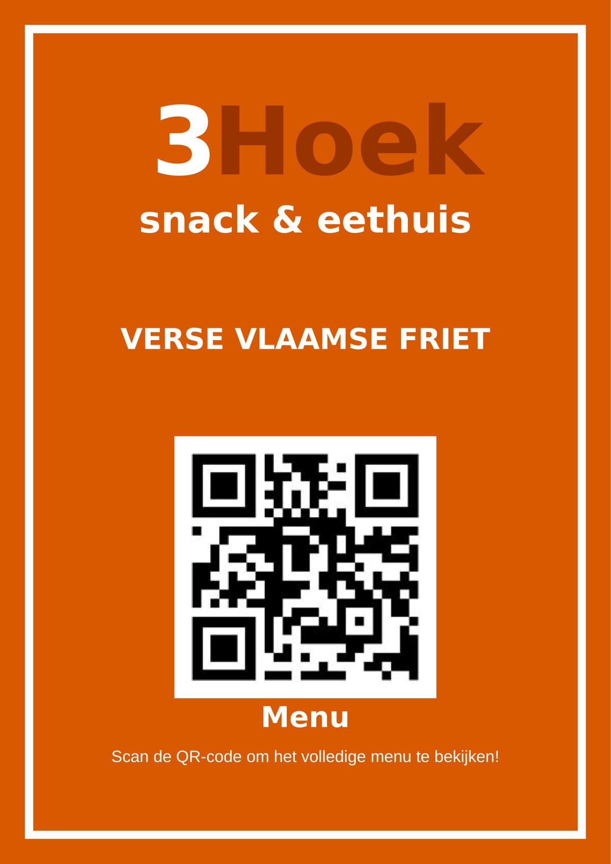 QR code menukaart